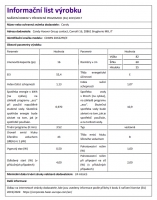 Myčka Candy CDIMN 2D622PB/E informační list new